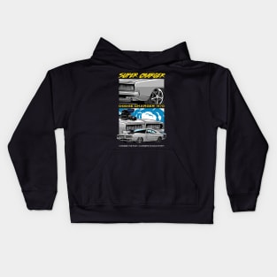 v8 Charger SRT Car Kids Hoodie